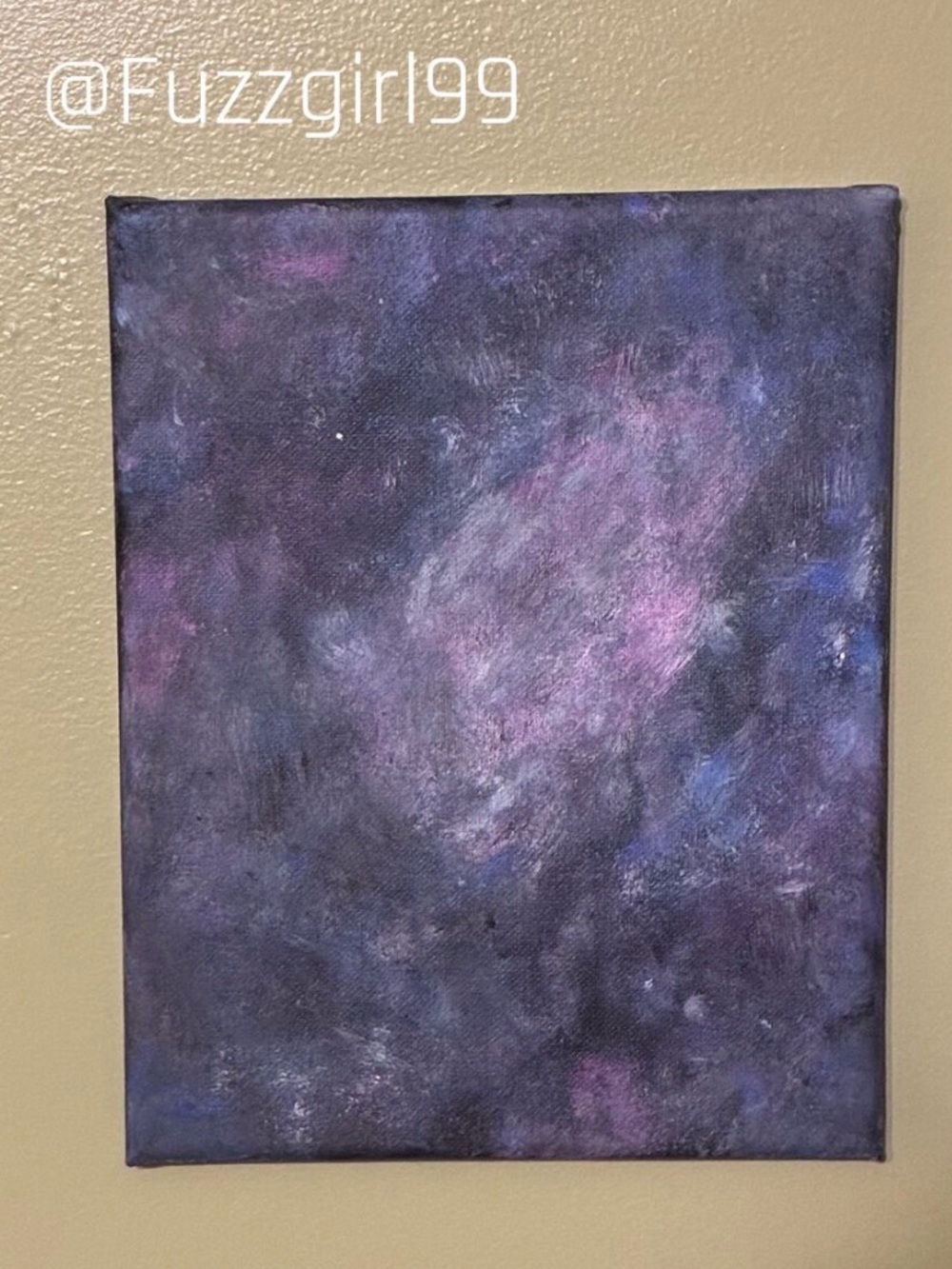 Abstract Galaxy Painting